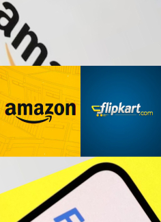 Amazon and Flipkart