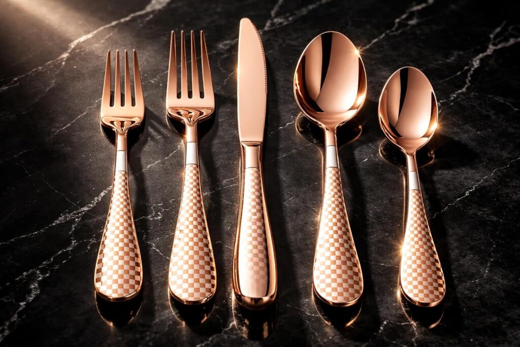 Premium Rose gold Stainless Steel Cutlery Set
