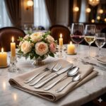 Stainless Steel Premium Silver Stylish Handles Cutlery Set