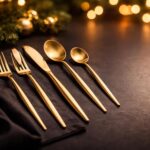 stainless-steel-gold-flatware-set